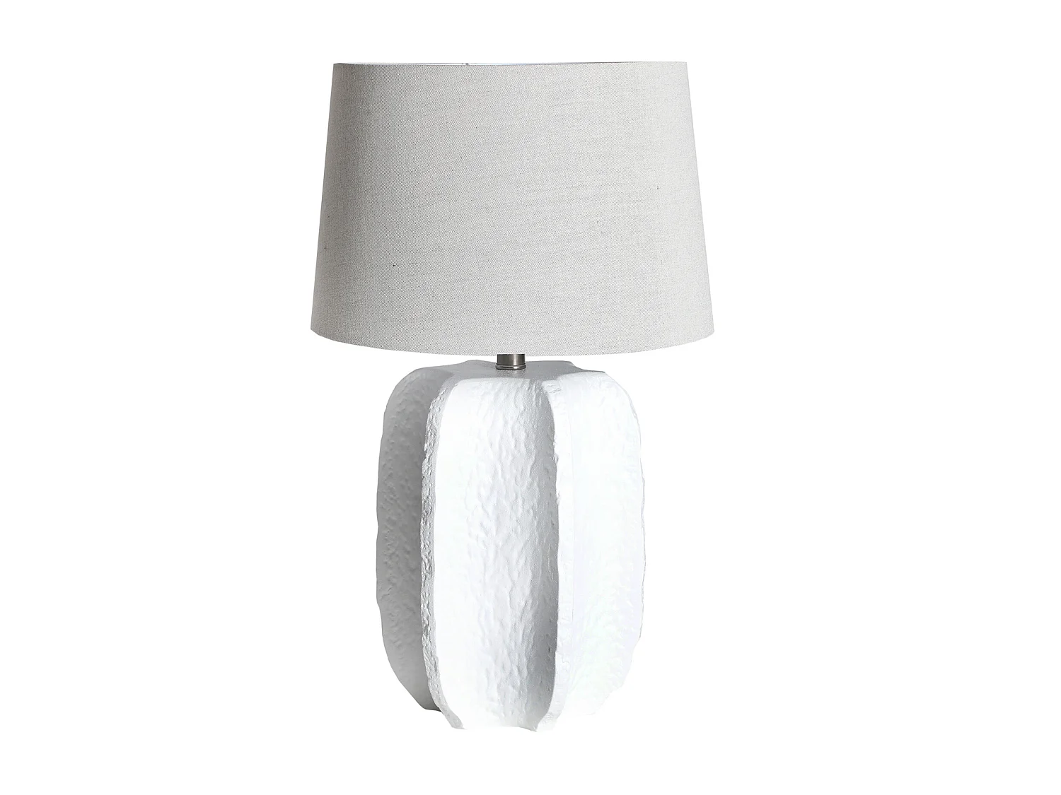 Lampe de salon en céramique blanc - lot de 2