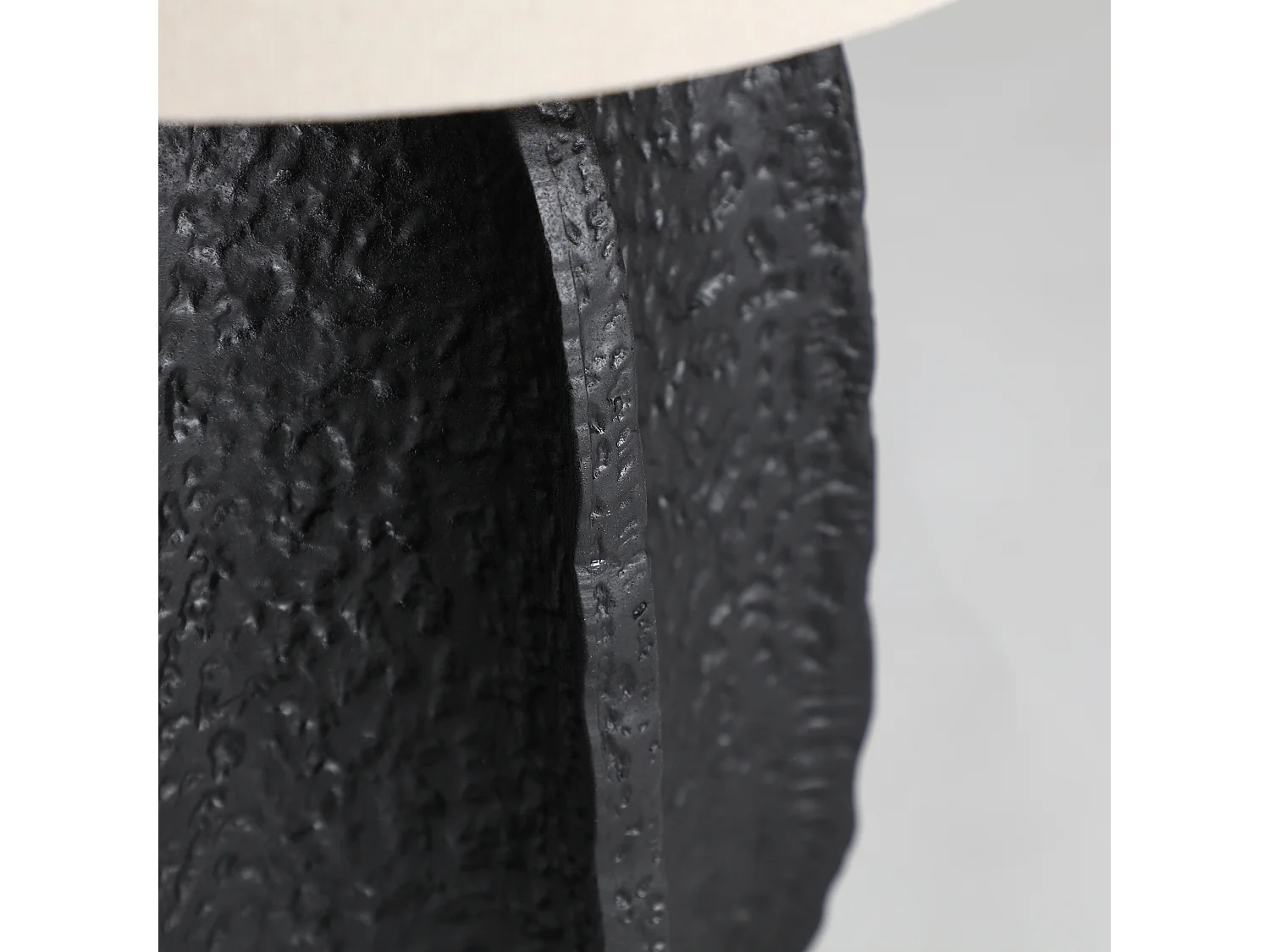 Lámpara de sobremesa de cerámica en color negro - pack de 2