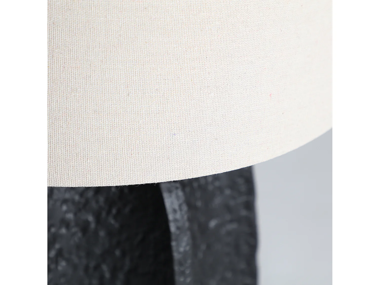 Lámpara de sobremesa de cerámica en color negro - pack de 2