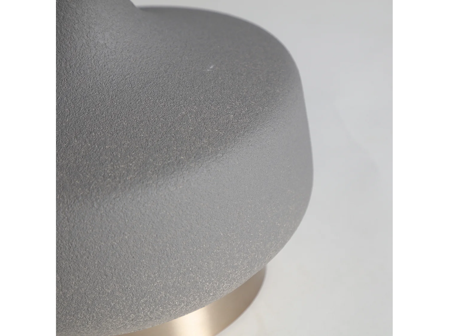 Lampe de salon en céramique gris 40x40x57 cm - lot de 2