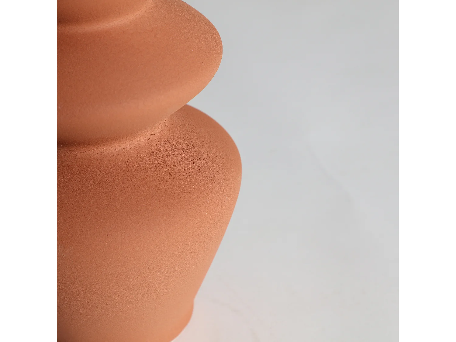 Lampe de salon en céramique marron 38x38x64 cm - lot de 2