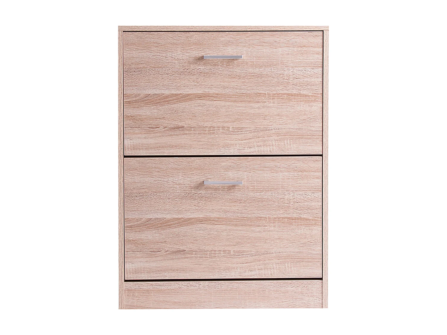 Range chaussures en bois mdf marron 60x24x81 cm