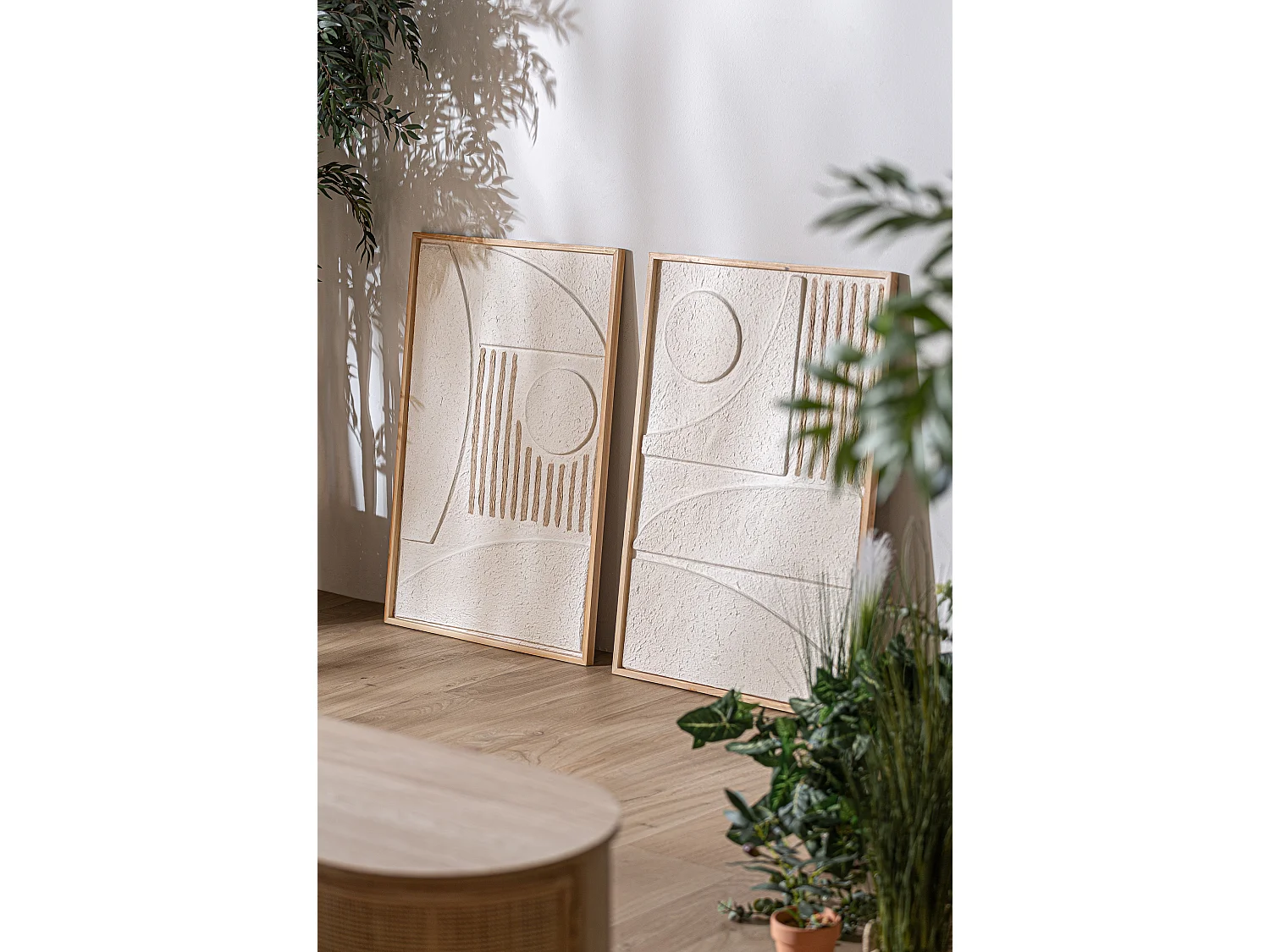 Tableau en papier mache  65x2x95 cm