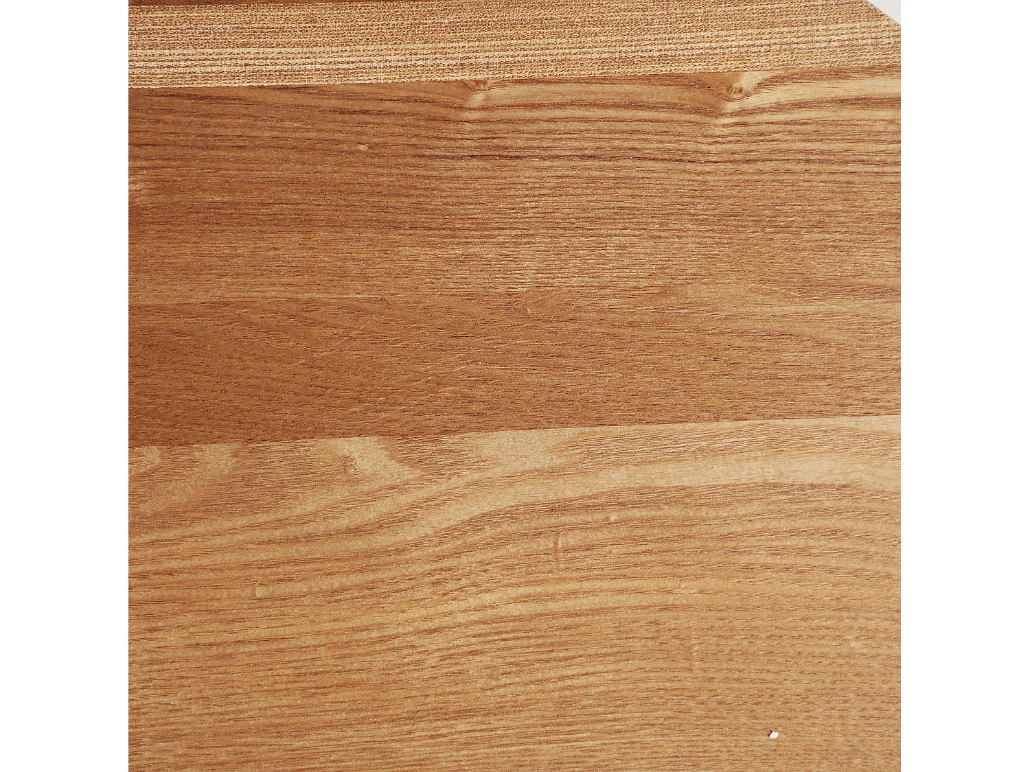 Table salon en bois de paulownia marron 120x120x76 cm