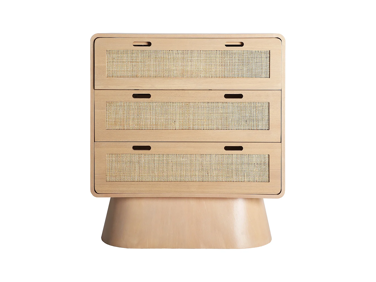 Commode en bois de pin marron 82x40x92 cm