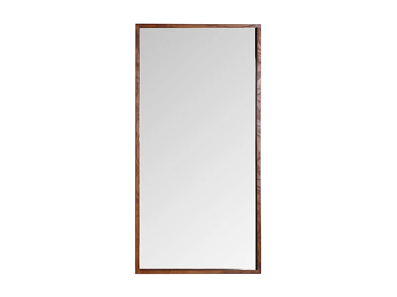 Espejo de espejo en color marrón de 51x4x102cm