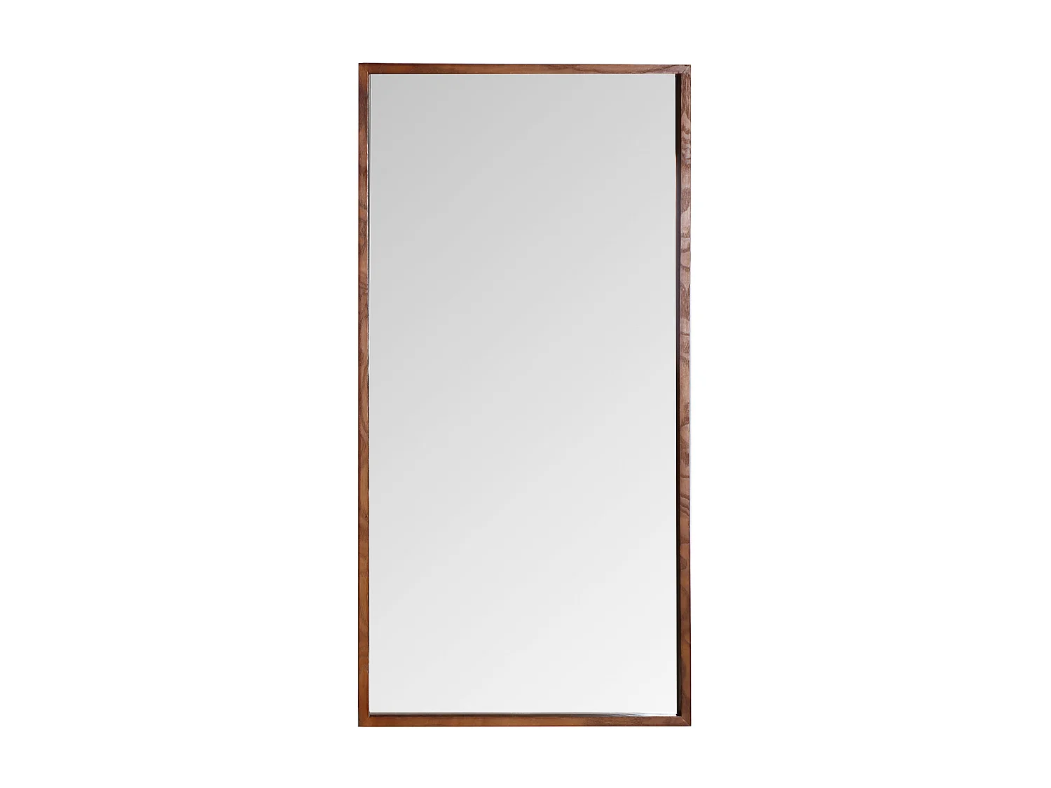 Espejo de espejo en color marrón de 51x4x102cm