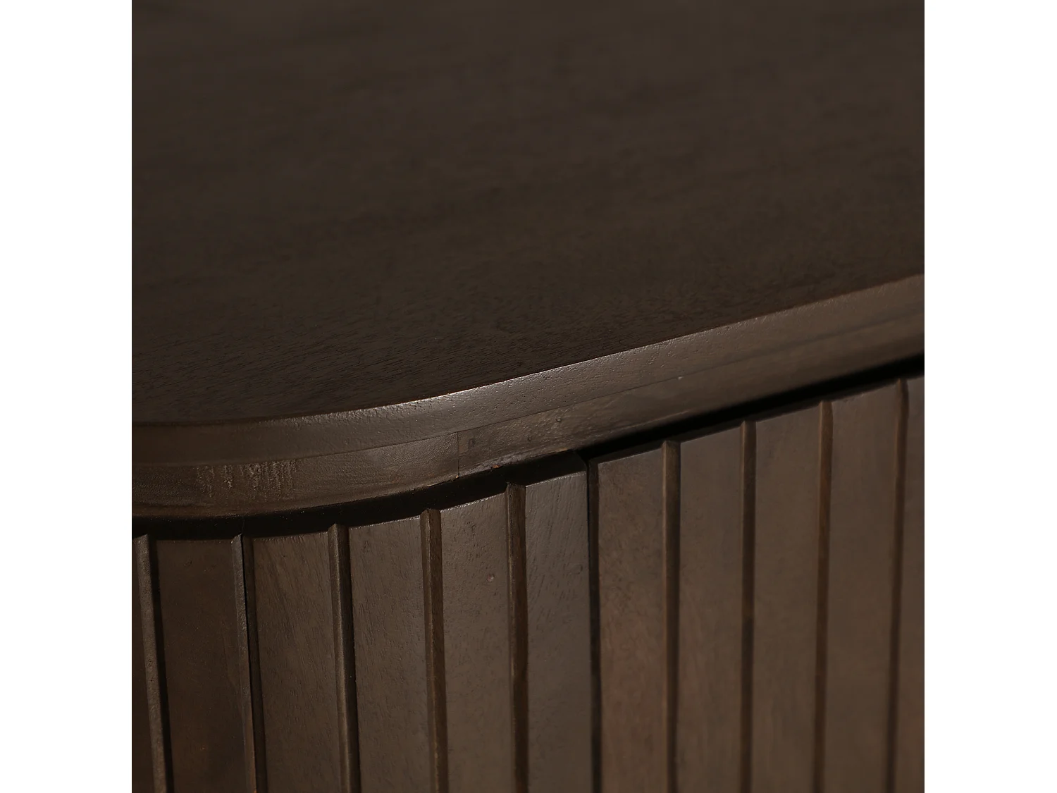 Buffet en bois de mangue marron 180x40x85 cm