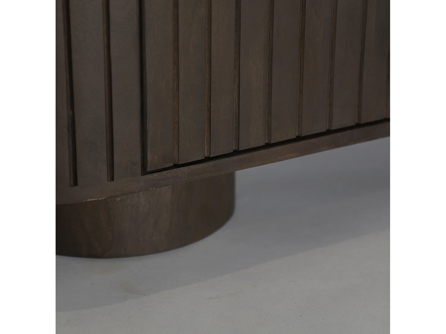 Meuble tv en bois de mangue marron 180x40x50 cm