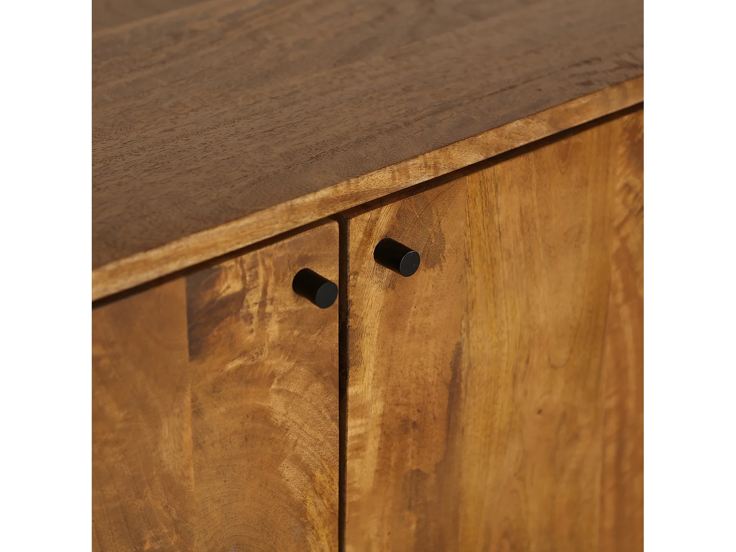 Meuble tv en bois de mangue marron 170x40x51 cm