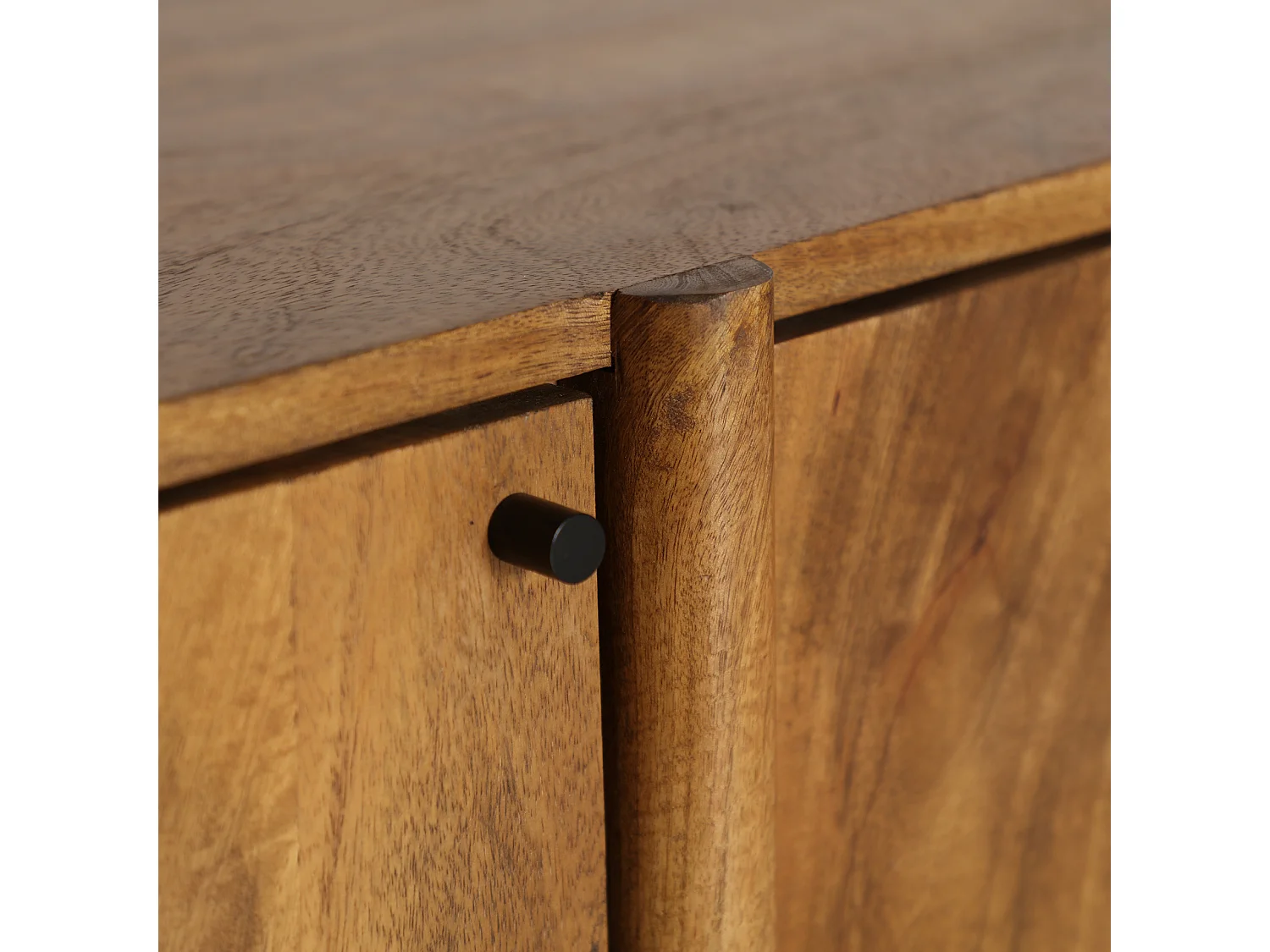 Meuble tv en bois de mangue marron 170x40x51 cm