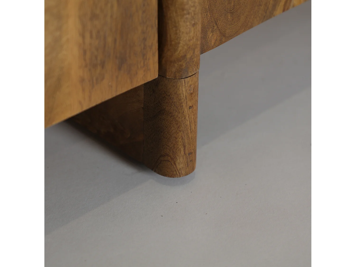 Meuble tv en bois de mangue marron 170x40x51 cm