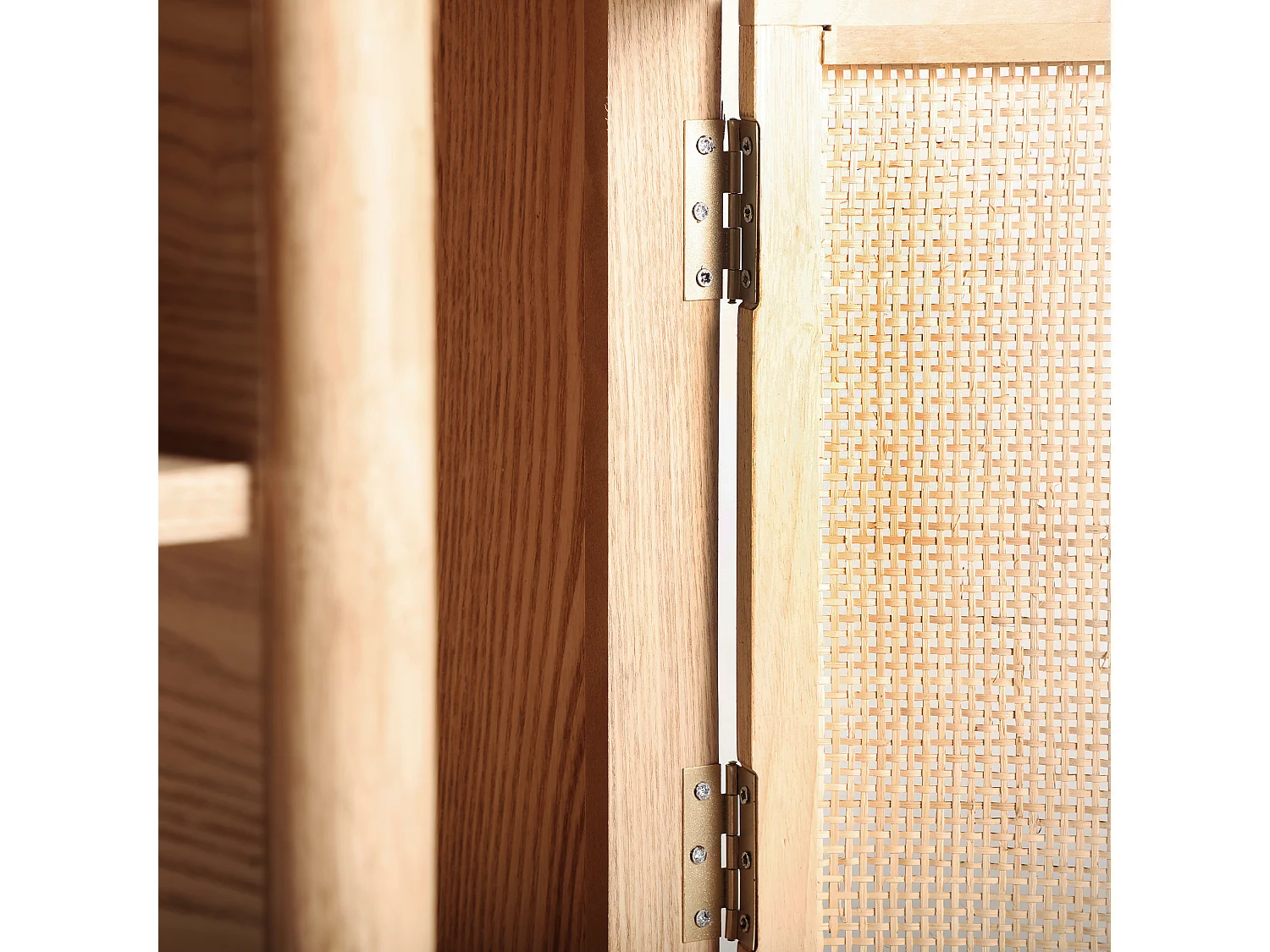 Escritorio de madera dm en color marrón de 120x61x80cm