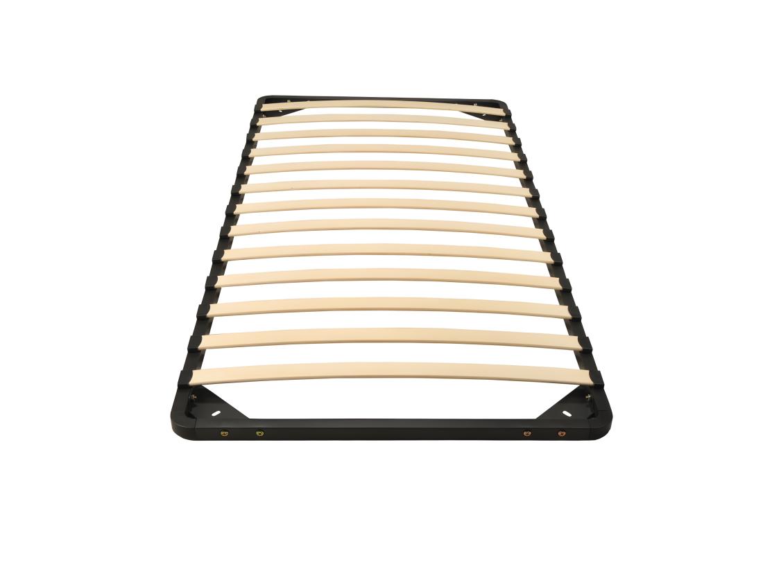 vente unique Sommier Métal RENO 90x190 cm / Noir
