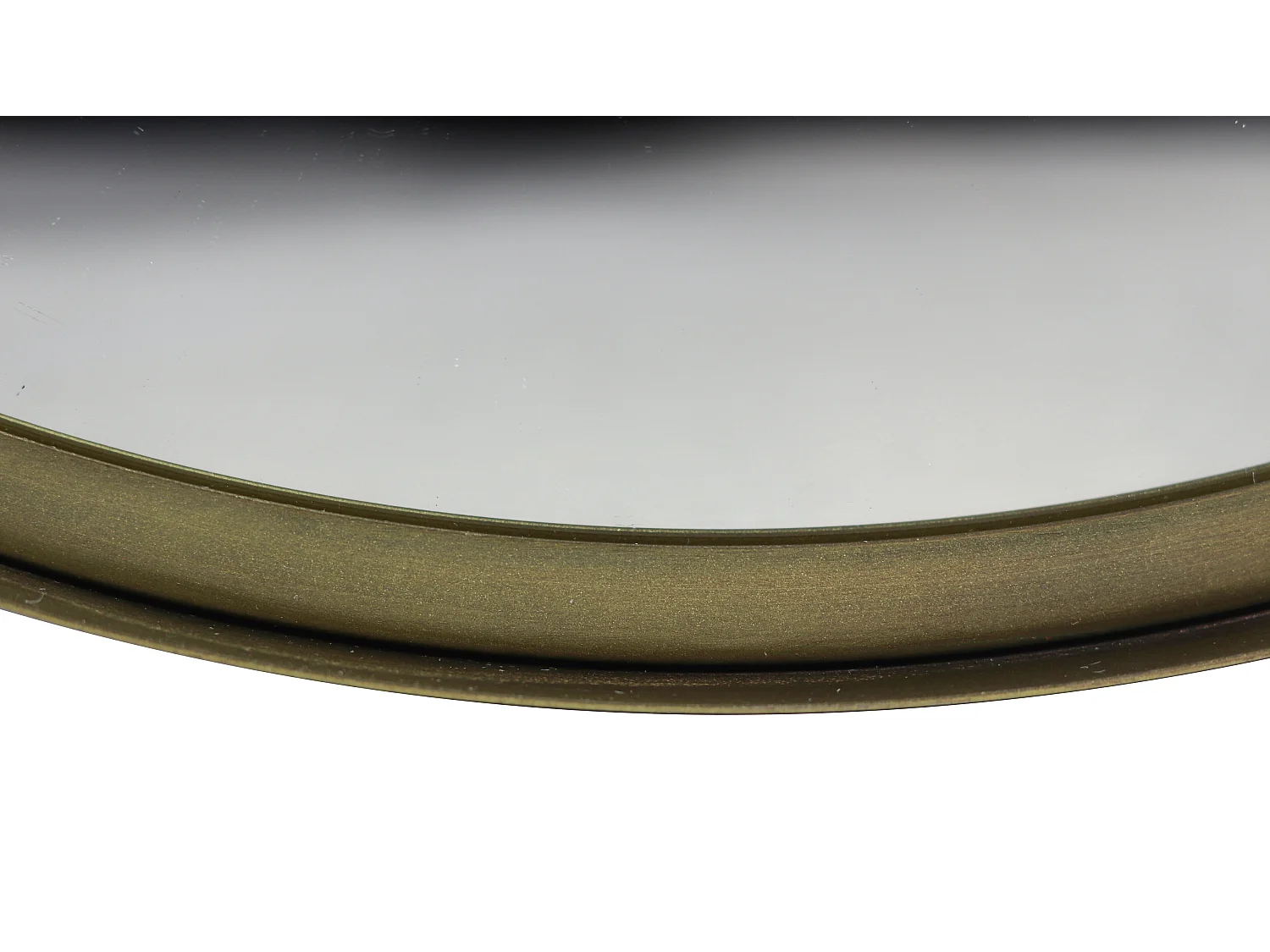 Fletcher - Miroir mural rond Extra Large - Antique or 50*2*50