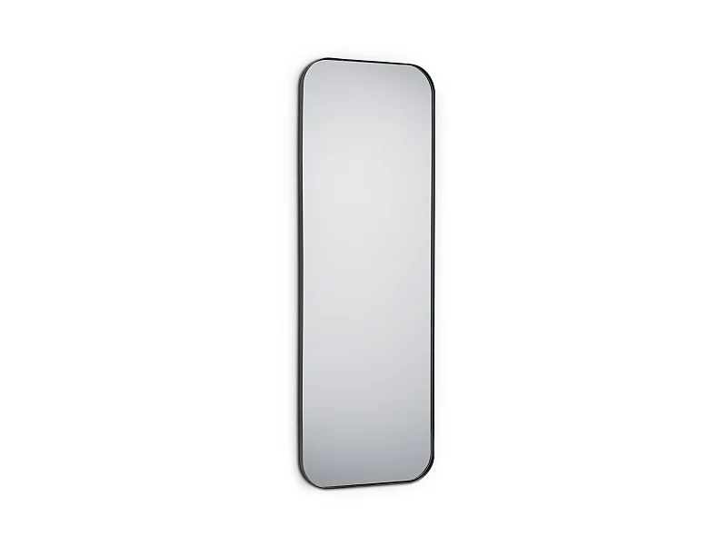 Britney - Miroir avec cadre - Noir - 50x150cm