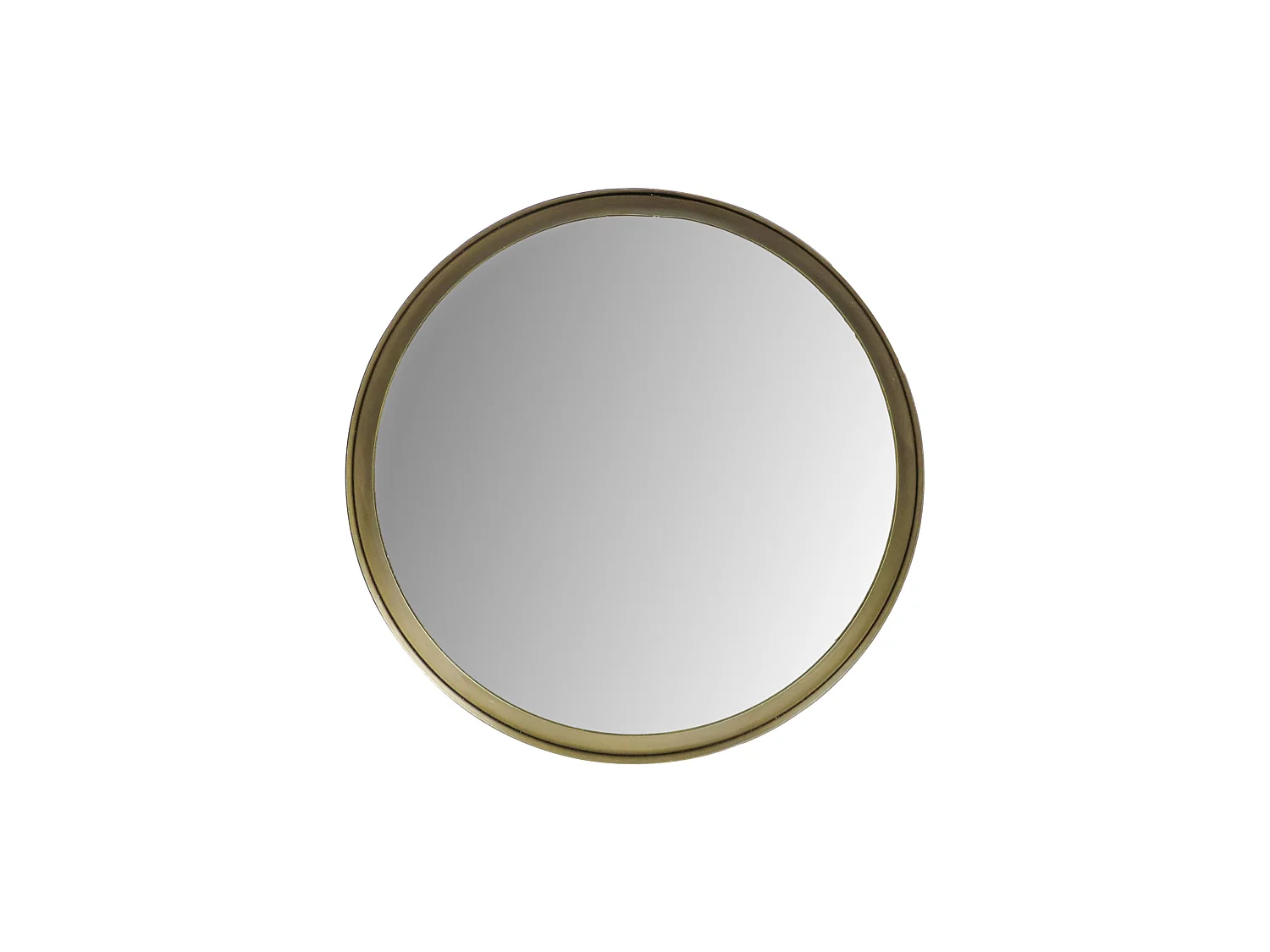 Miroir mural rond Large - Antique or 40*3*40