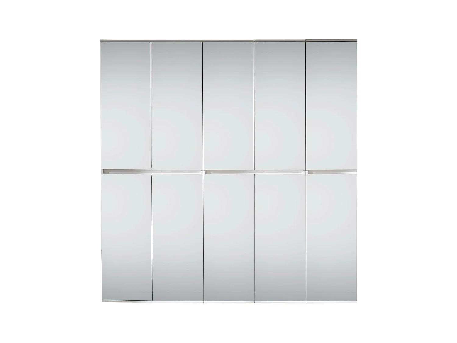 Armoire de rangement 10 portes avec miroir Cartel 185cm
