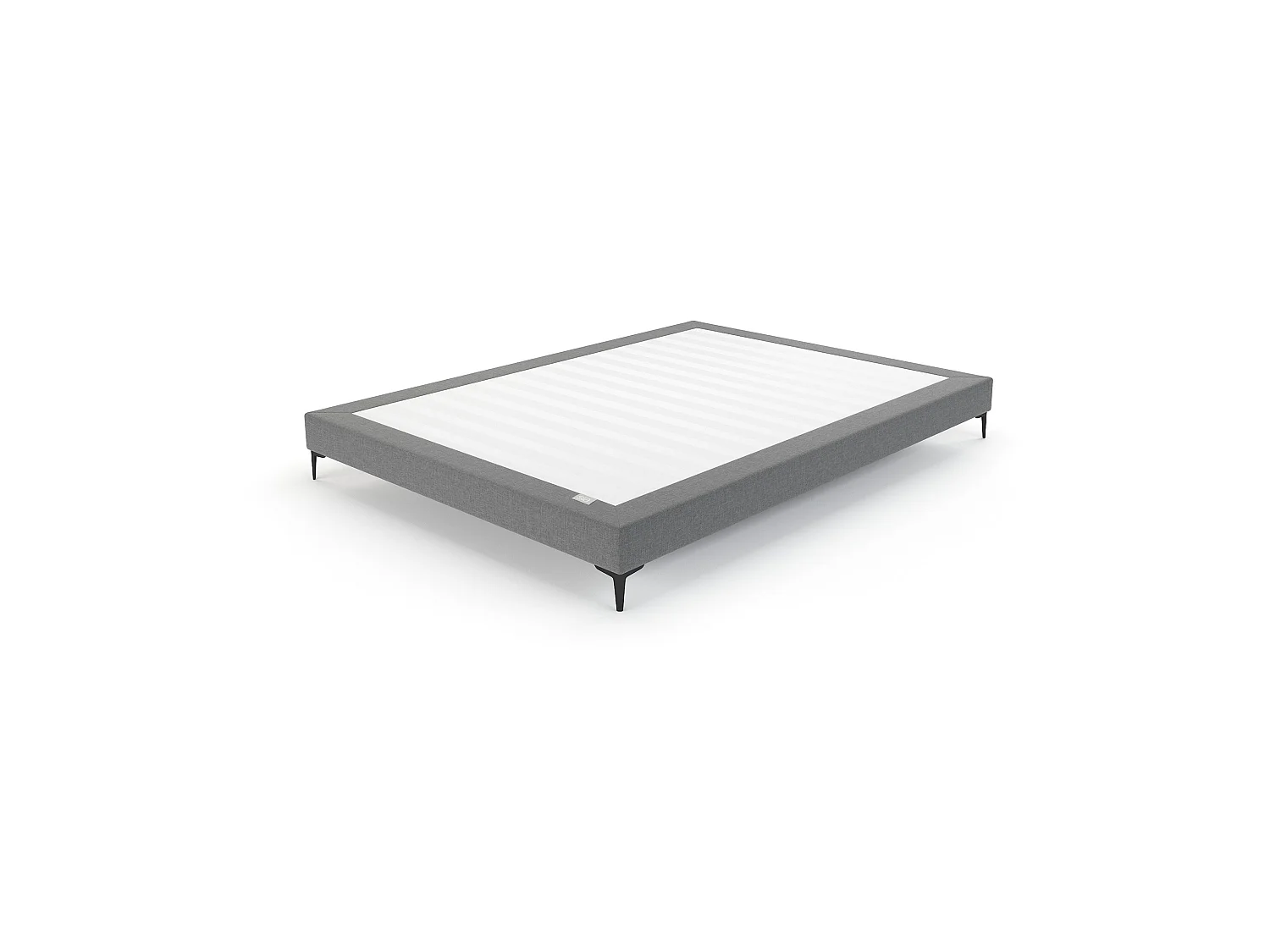 Ensemble matelas ressorts ensachés et sommier 160x200cm