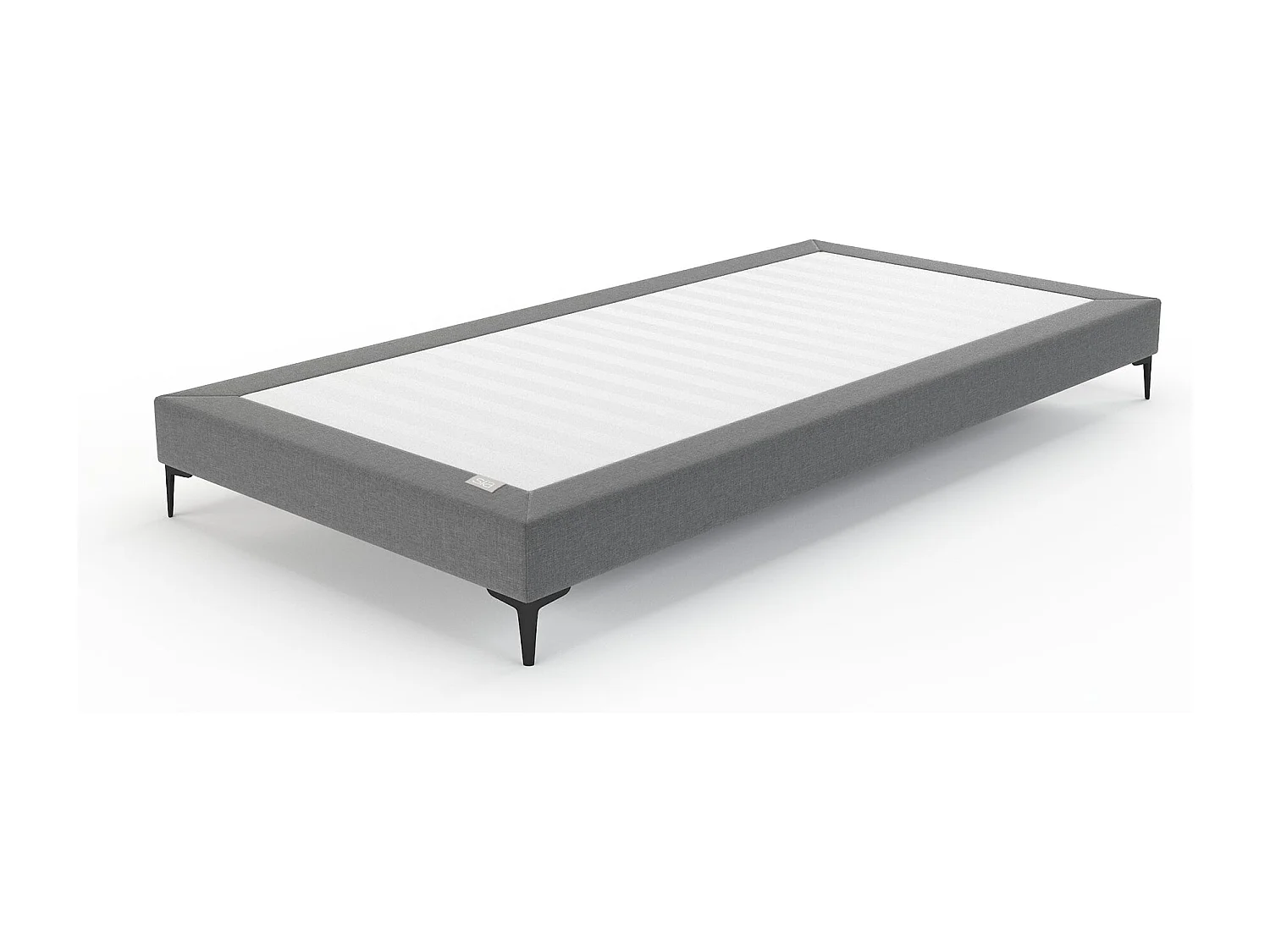 Ensemble matelas ressorts ensachés et sommier 90x200cm