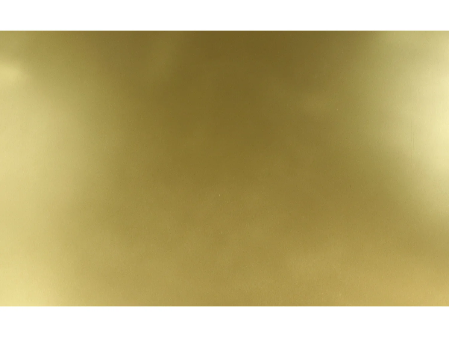 Table basse - ø70x50- Or-noir - Métal