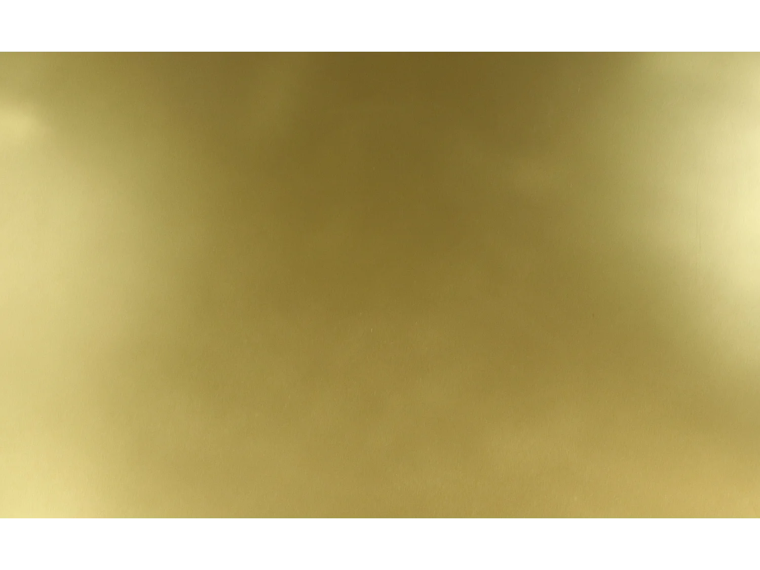 Table basse - ø70x50- Or-noir - Métal