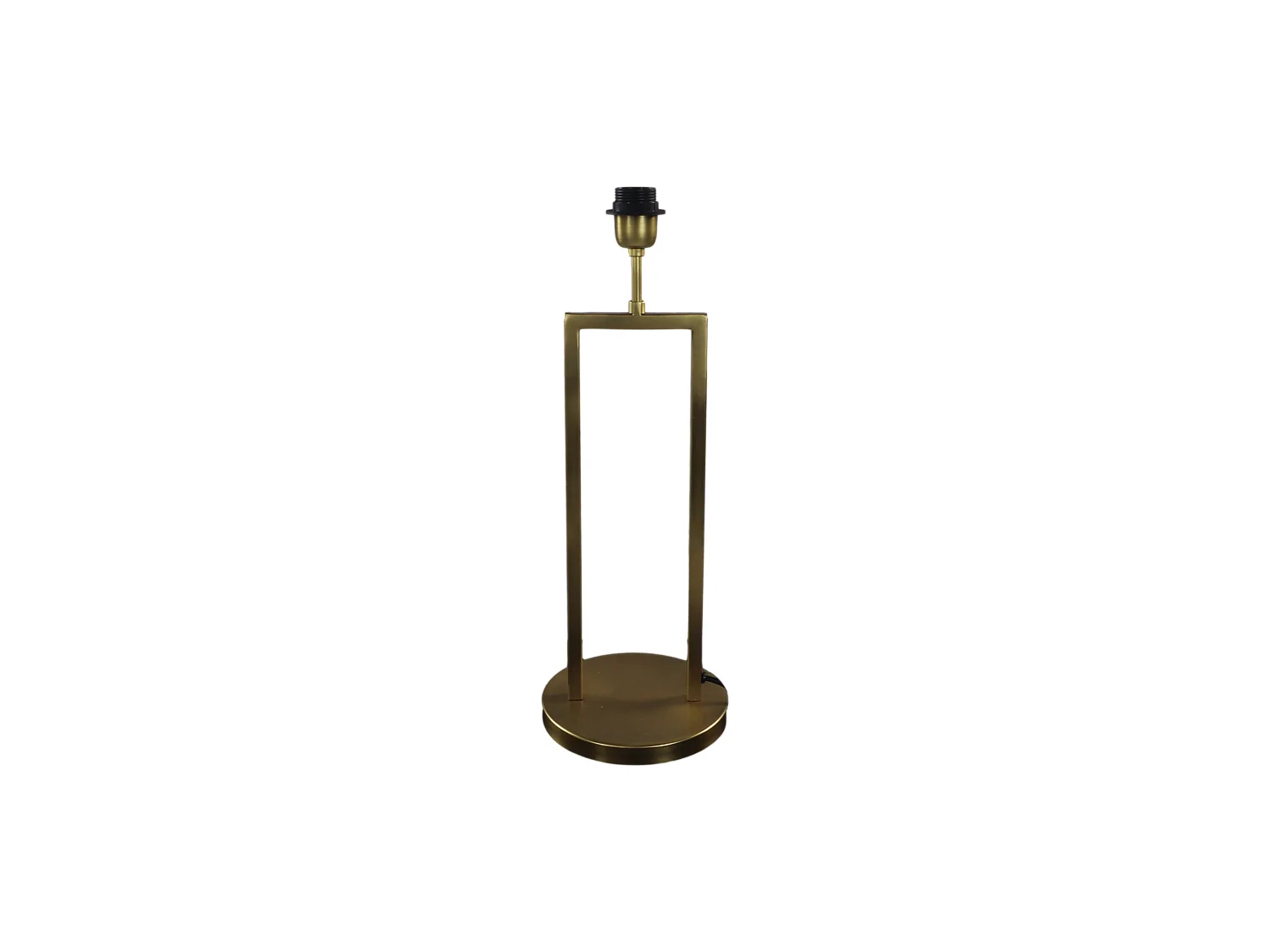 Lampe de table - Métal - Or - 20x20x55 cm