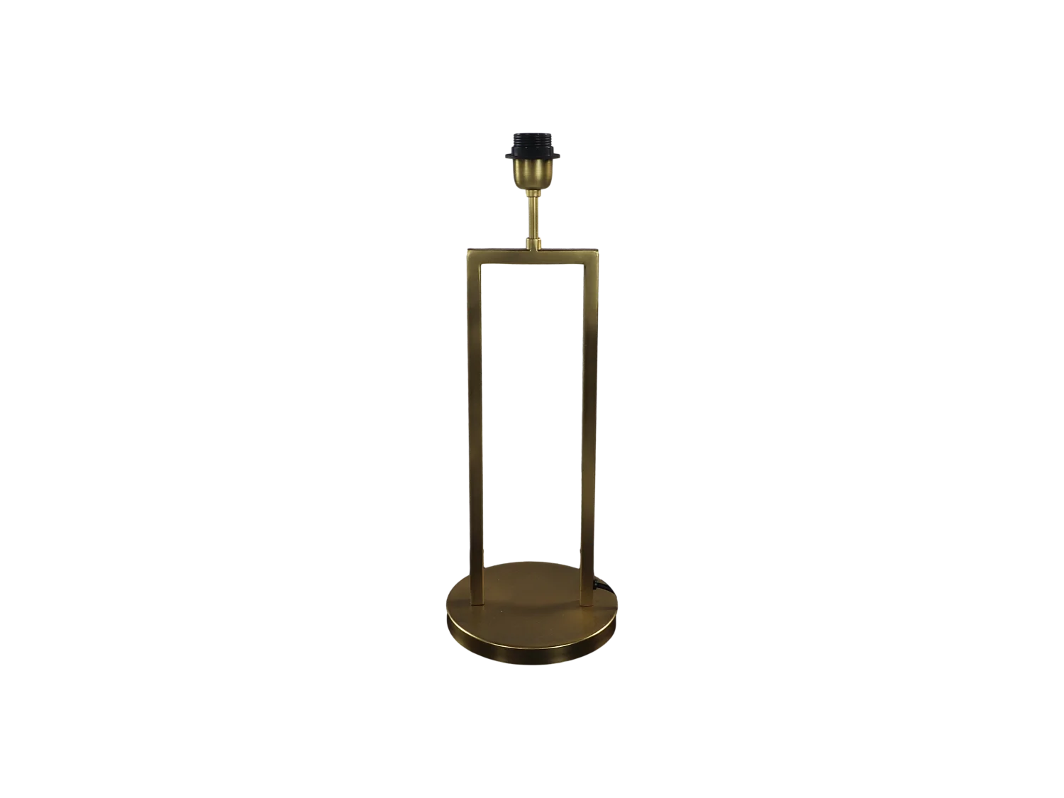 Lampe de table - Métal - Or - 20x20x55 cm