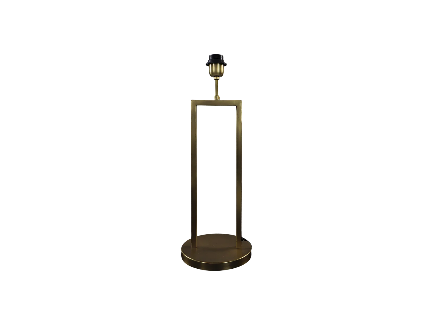 Lampe de table - Métal - Or - 20x20x55 cm