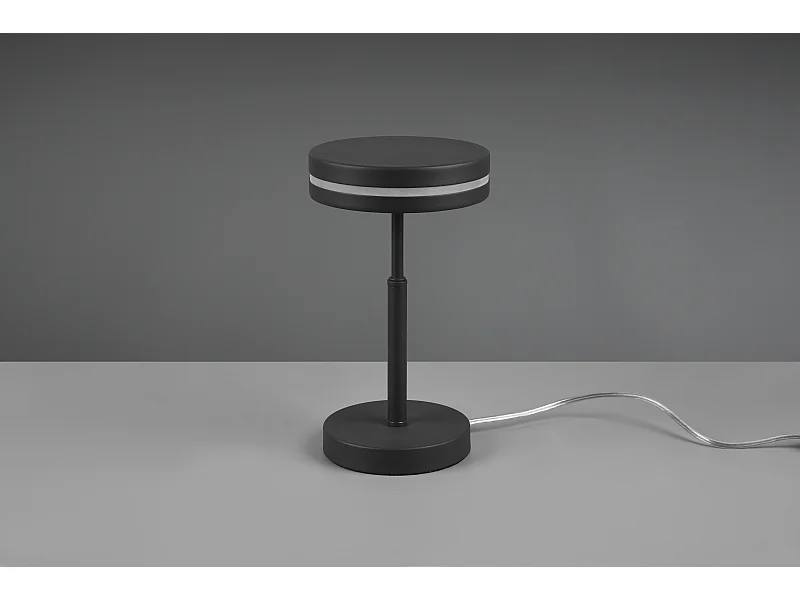Franklin - Lampe de table LED - Coloris Anthracite - Hauteur 250 mm - Largeur 140 mm