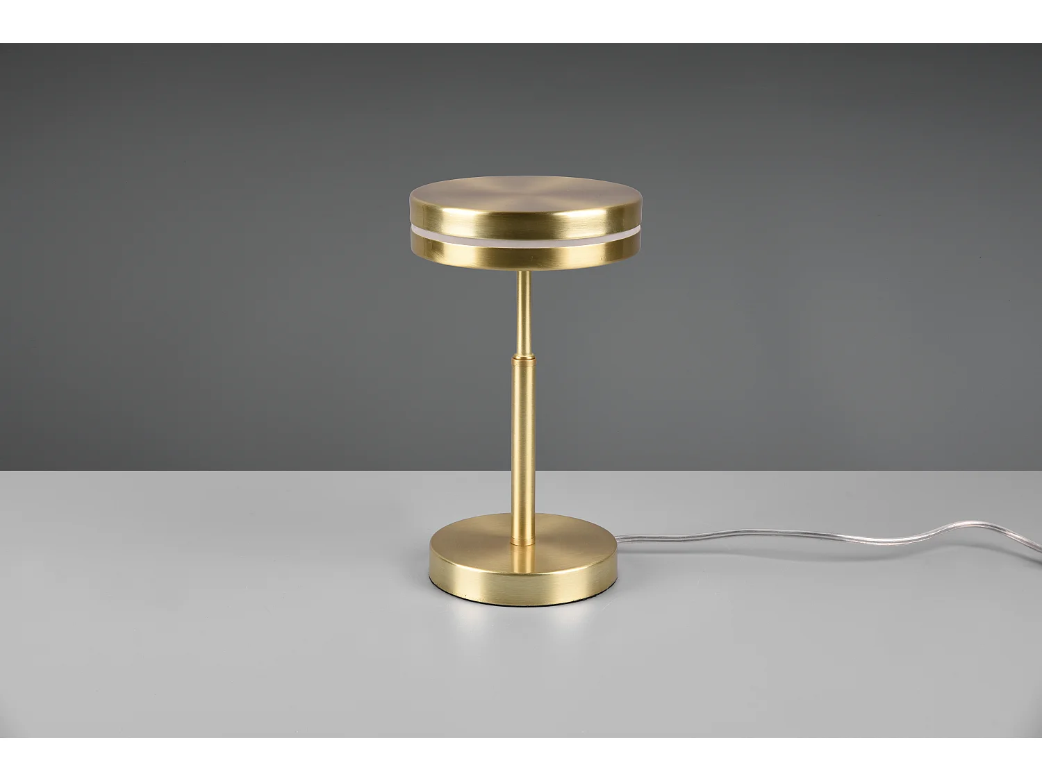 Franklin - Lampe de table LED - Coloris Laiton mat - Hauteur 250 mm - Largeur 140 mm