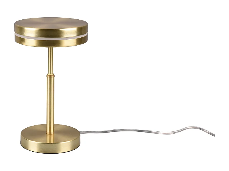 Franklin - Lampe de table LED - Coloris Laiton mat - Hauteur 250 mm - Largeur 140 mm