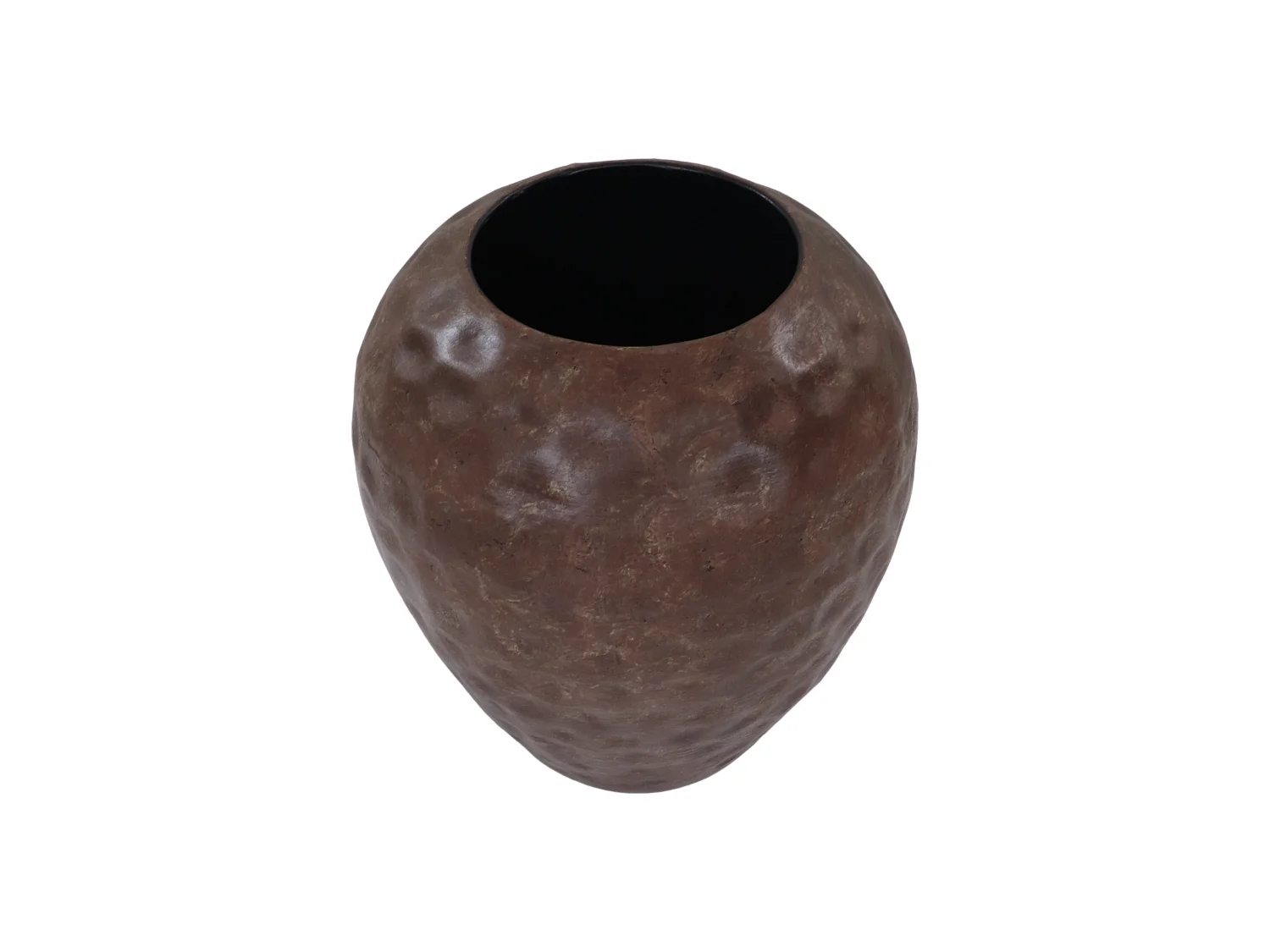 Vase rustique - Fer - Brun - ø45x55
