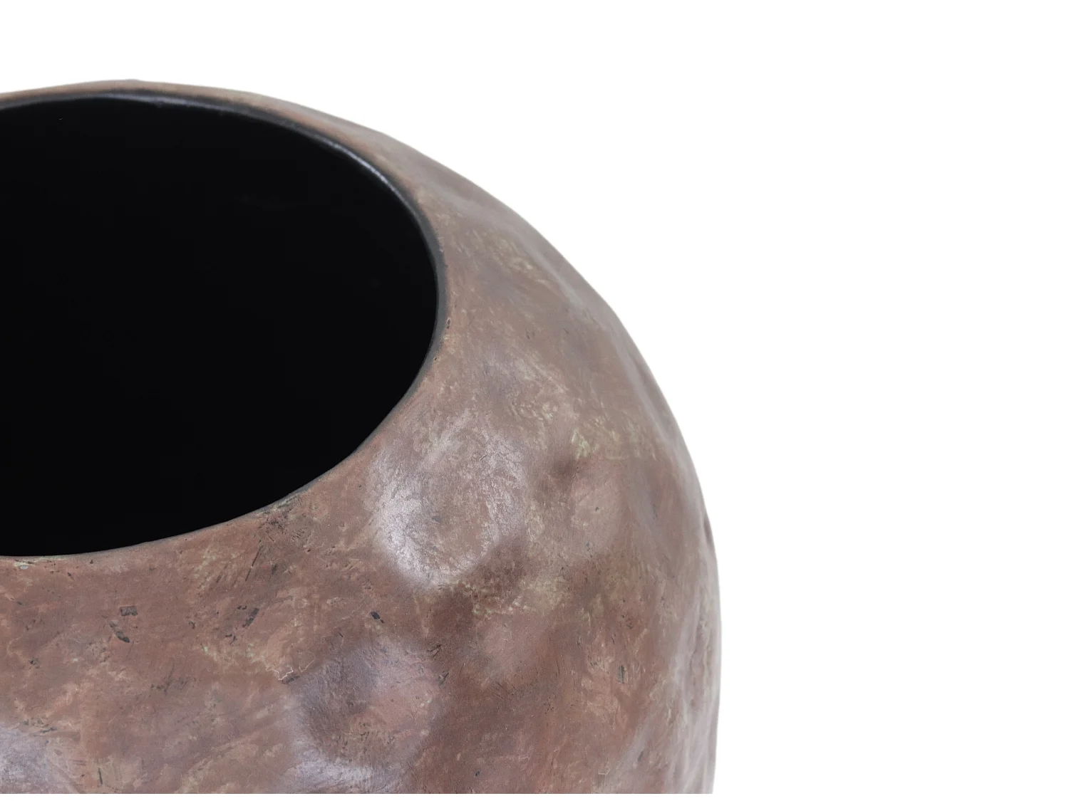 Vase rustique - Fer - Brun - ø45x55