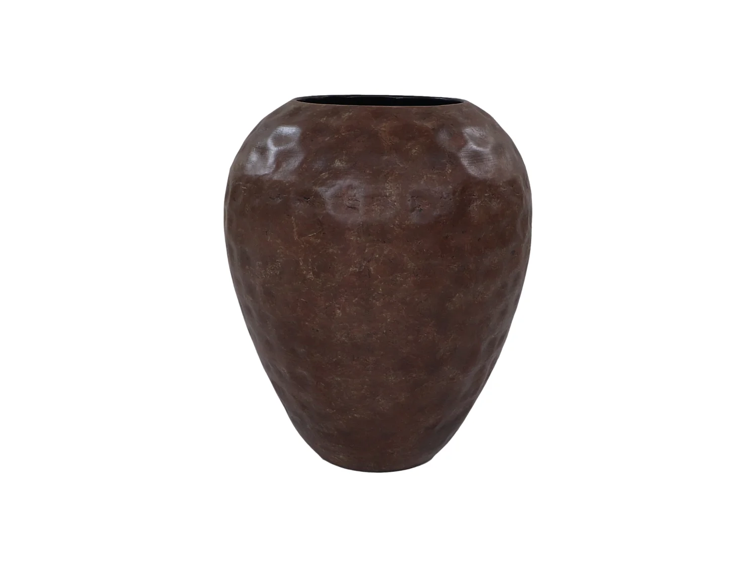 Vase rustique - Fer - Brun - ø45x55