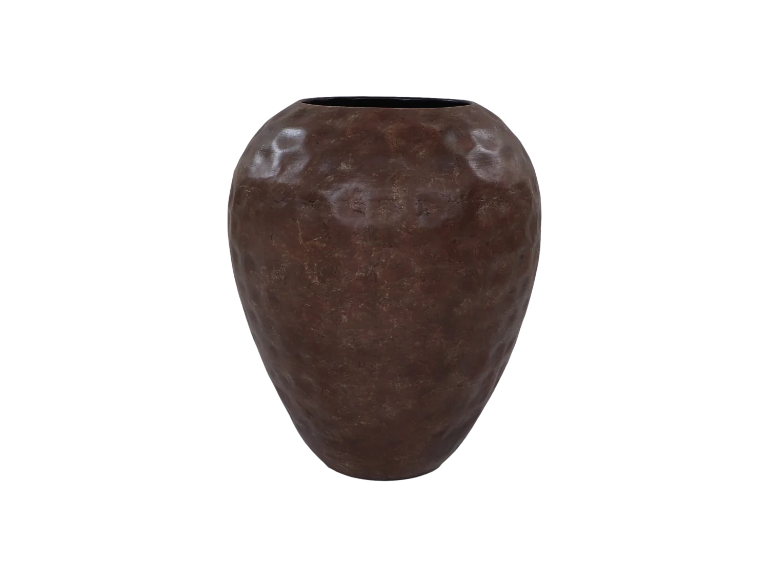 Vase rustique - Fer - Brun - ø45x55