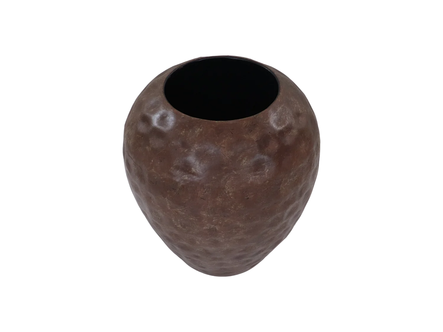 Vase rustique - Fer - Brun - ø45x55
