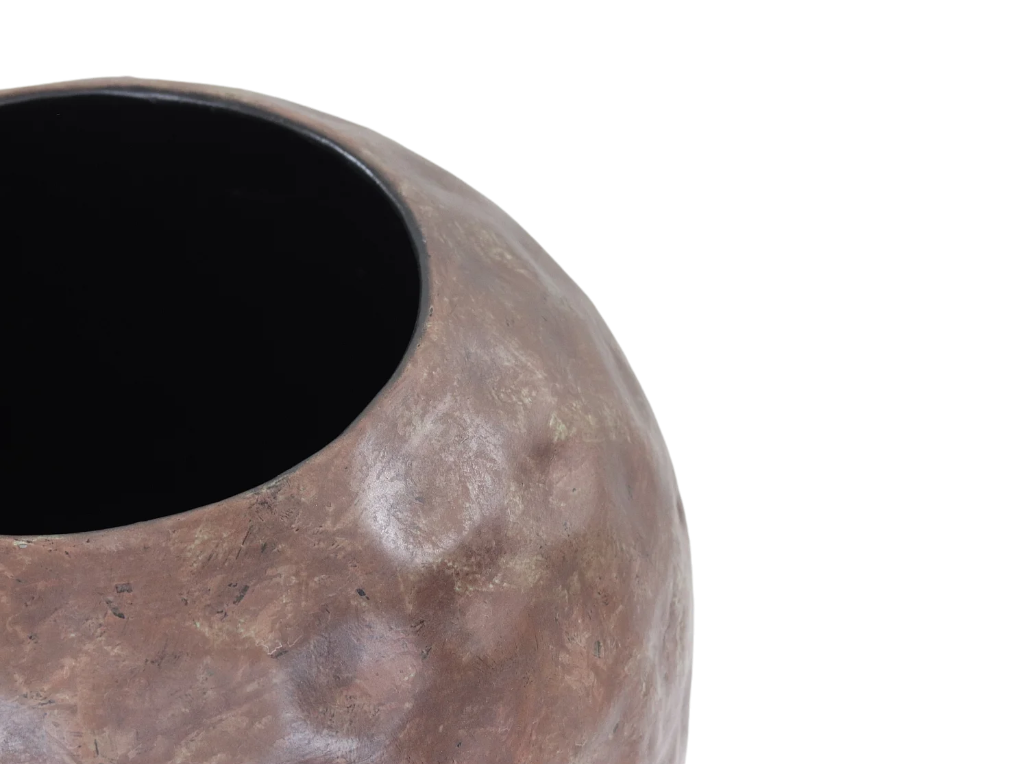 Vase rustique - Fer - Brun - ø45x55