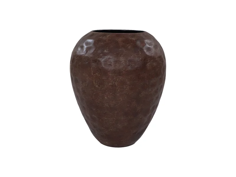 Vase rustique - Fer - Brun - ø45x55