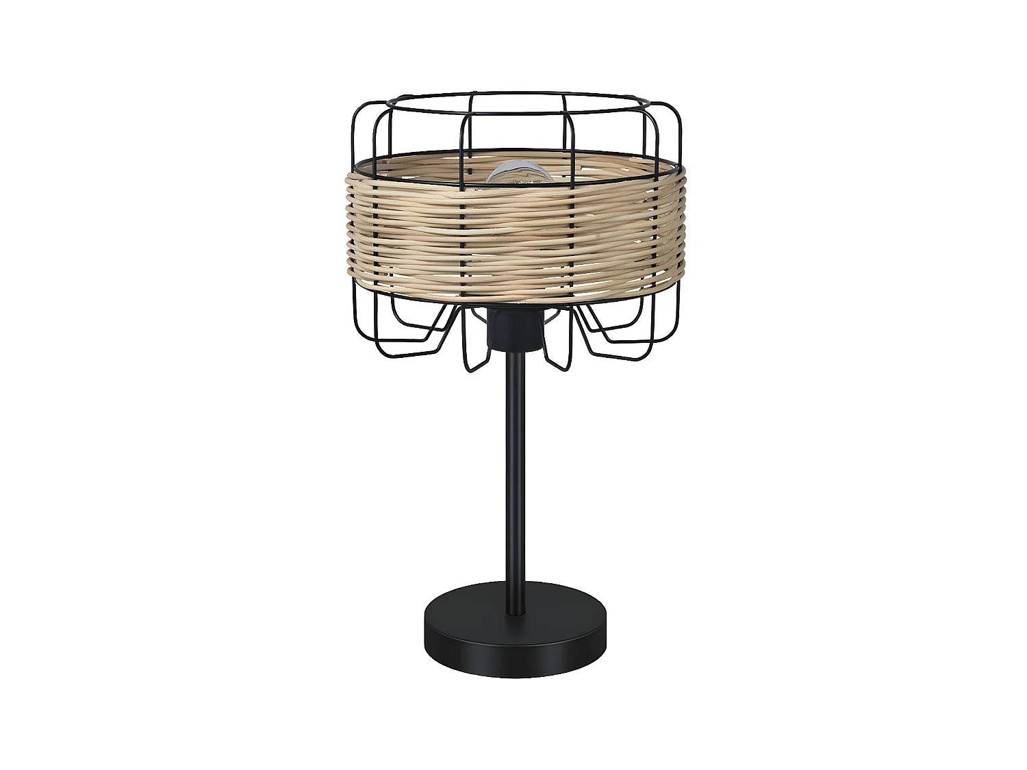 ZENDA table lamp 1xE27 black / Default Title