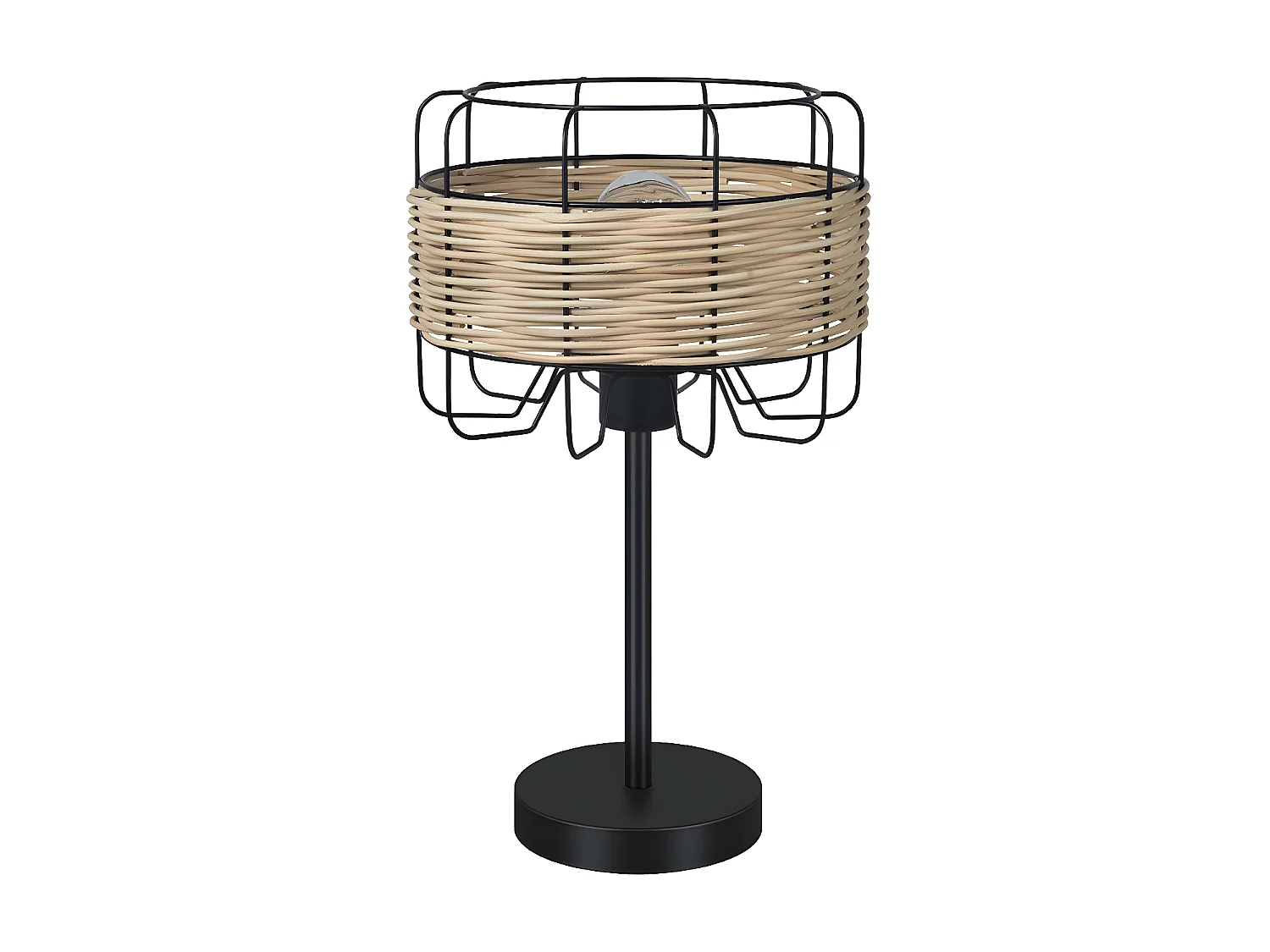 ZENDA table lamp 1xE27 black / Default Title