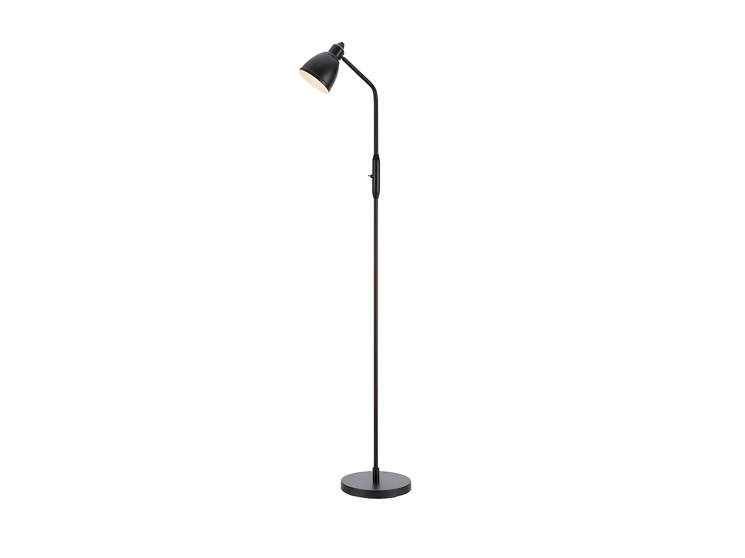 Lampadaire de l'histoire 1l Matt noir