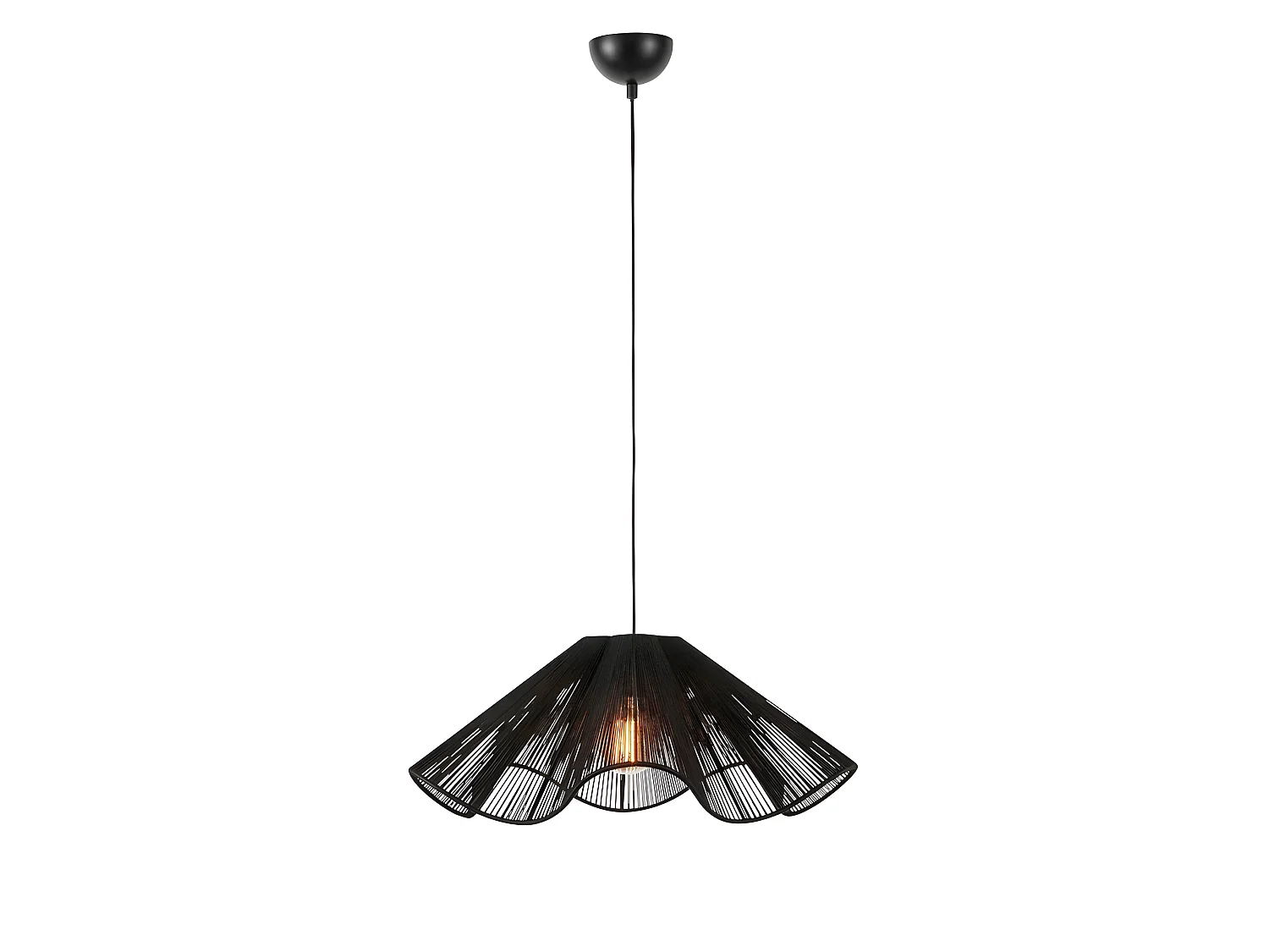 Nami Pendant lampe 1l noir