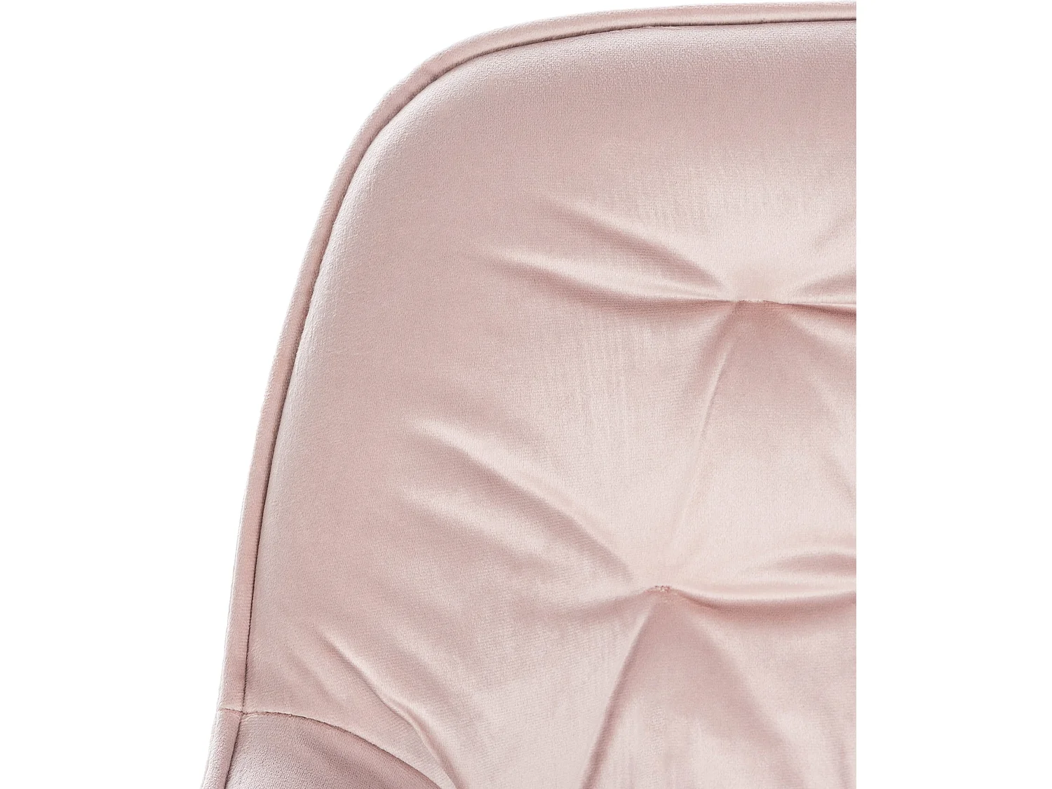 Tabouret de bar - Velours - Rose - Gibson