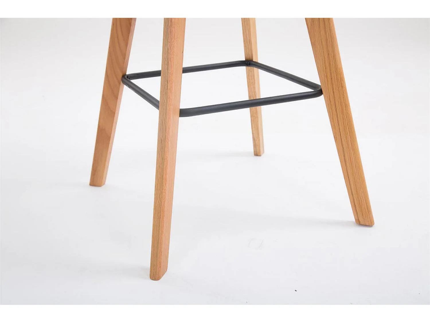 Barkruk - Kunststof & Hout - zwart - Metz