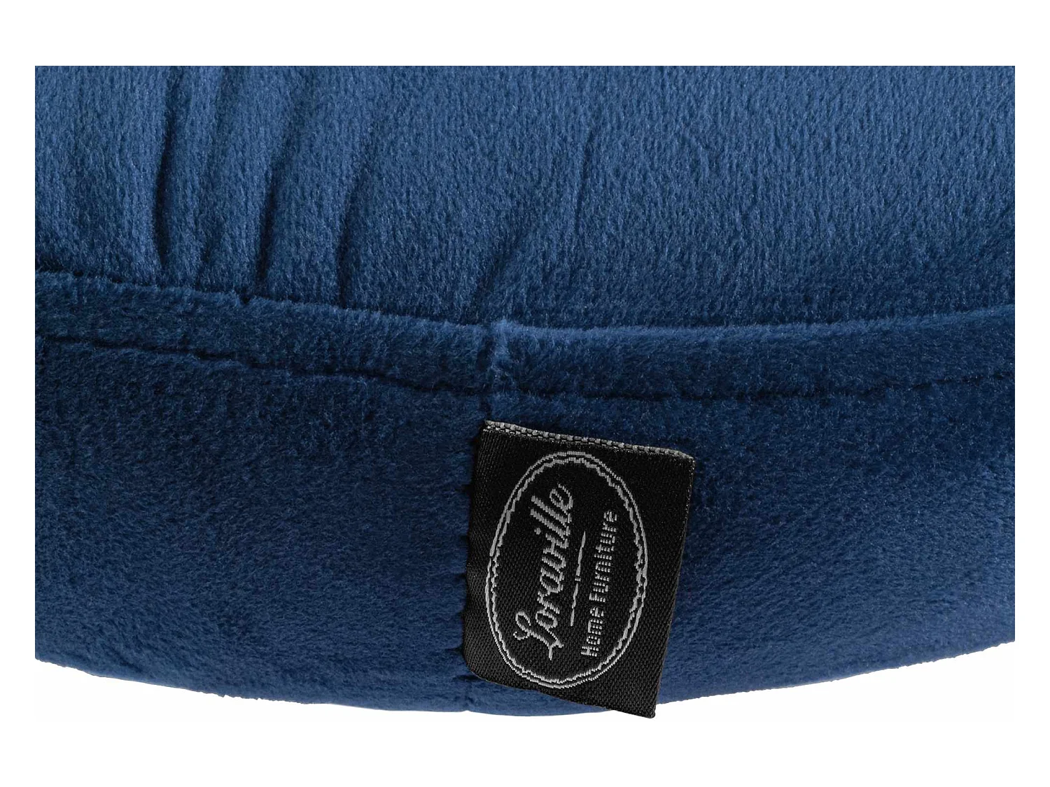 Tabouret de bar - Velours & Noir - Bleu - Ponte