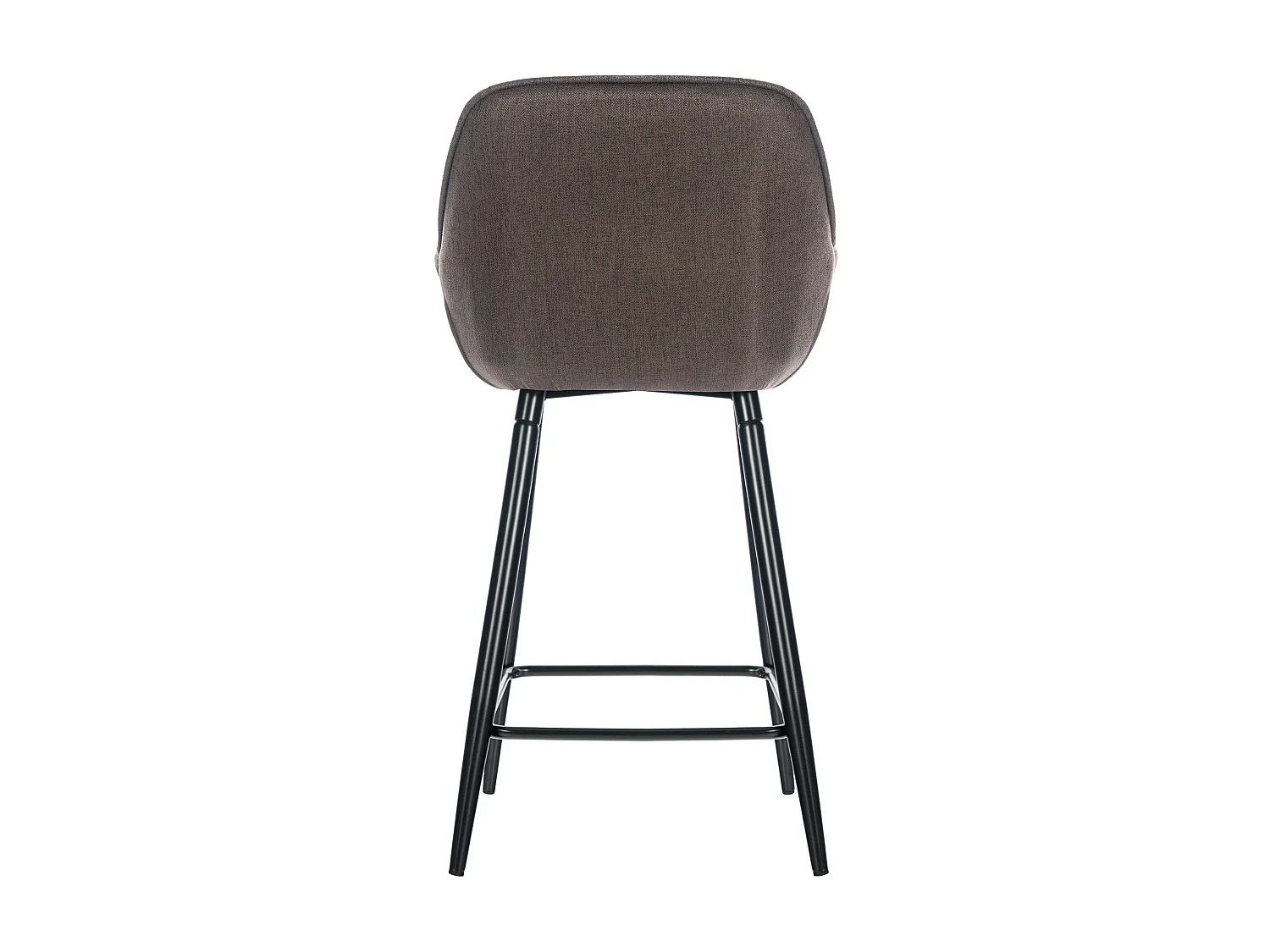 Banco de bar Gibson marrom|tecido