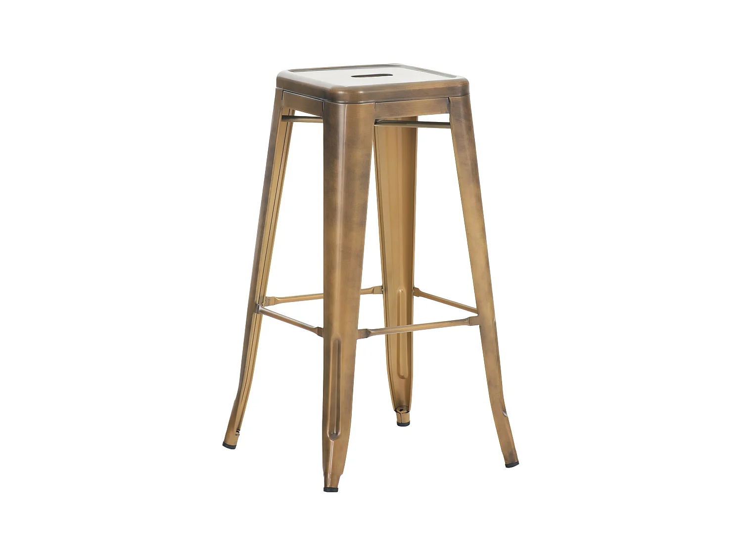 Tabouret de bar - Métal - Or - Joshua