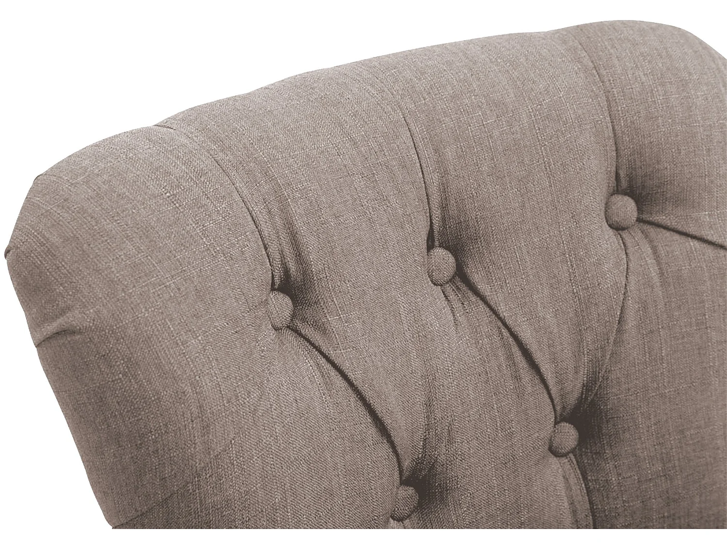 Tabouret de bar - Tissu & Antique - Taupe - Lakewood