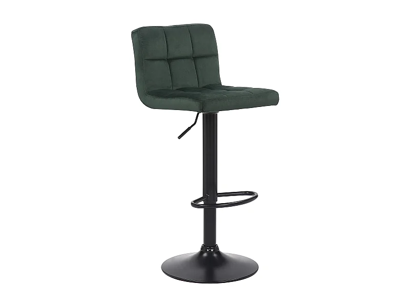 Tabouret de bar - Velours & Nature - Vert - Feni